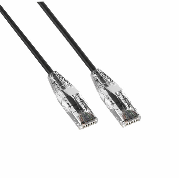 Slim CAT6A Patch Cable - Black - AMERICAN RECORDER TECHNOLOGIES, INC.