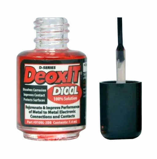 DeoxIT® D100L D-Series Liquid, 100% solution, 7.4 ml, - AMERICAN RECORDER TECHNOLOGIES, INC.