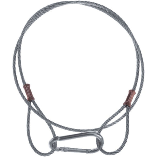 SAFETY CABLE 32IN X3MM, LOAD CAPACITY 44LBS - AMERICAN RECORDER TECHNOLOGIES, INC.