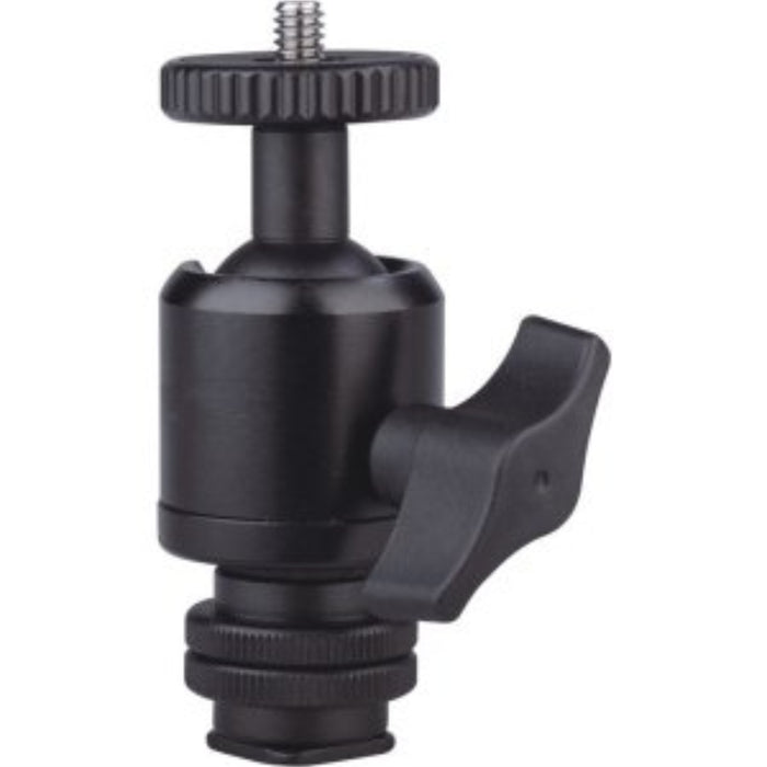 MINI BALL HEAD 1/4IN -20 MALE THREAD (LARGE) - AMERICAN RECORDER TECHNOLOGIES, INC.