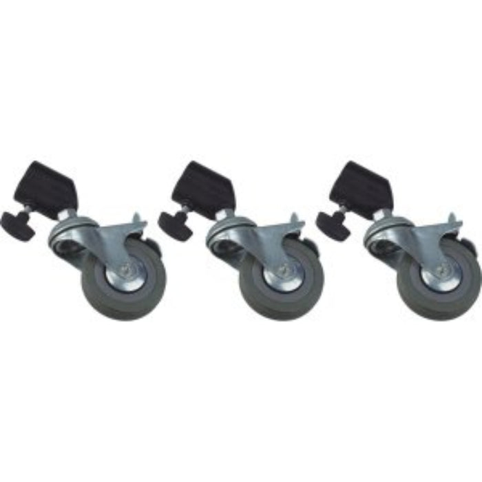 GTX GRIP Caster Wheels - Set of 3 - AMERICAN RECORDER TECHNOLOGIES, INC.