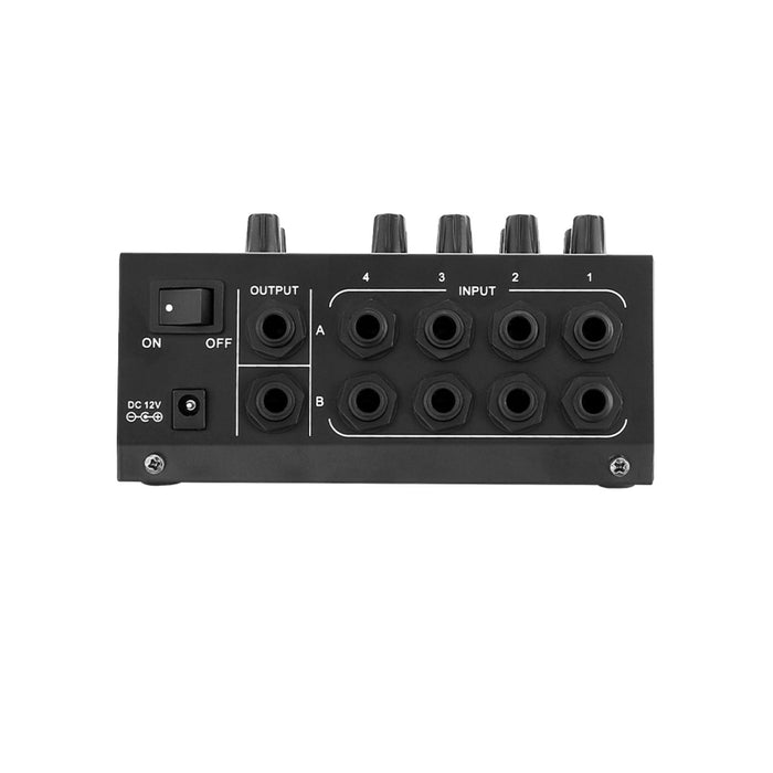 AMERICAN RECORDER 8 Channel, Battery Powered Mini Mixer - AMERICAN RECORDER TECHNOLOGIES, INC.