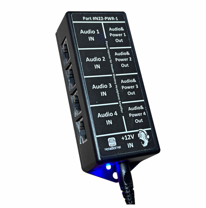 Power Injector for Howler Monkey Pro Headphone Amplifier - AMERICAN RECORDER TECHNOLOGIES, INC.