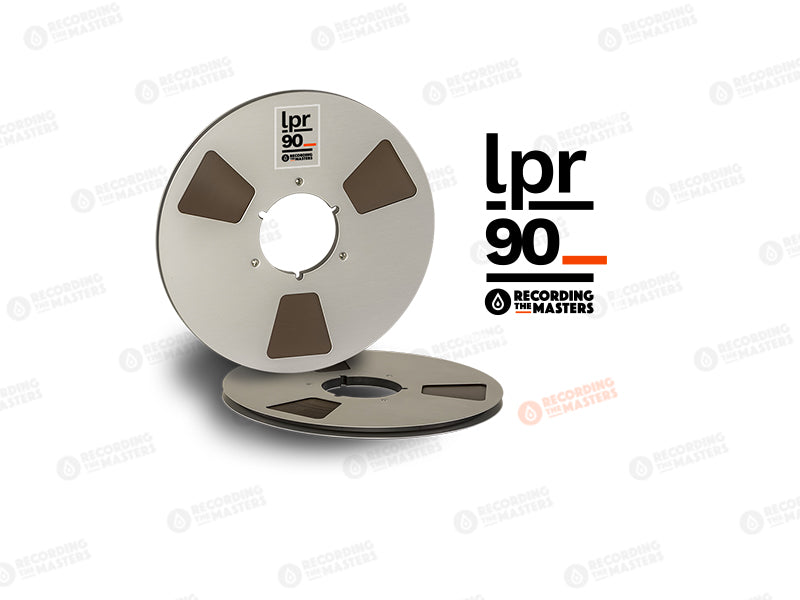 RECORDING THE MASTERS LPR90 - 1/4 inch x 3608 feet on 10.5 inch NAB Metal Reel - AMERICAN RECORDER TECHNOLOGIES, INC.