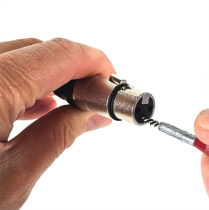 AMERICAN RECORDER XLR Plug & Jack Cleaning Tool - AMERICAN RECORDER TECHNOLOGIES, INC.