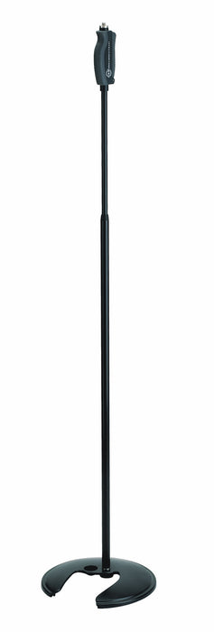 K&M Weighted Round Base Microphone Stands - AMERICAN RECORDER TECHNOLOGIES, INC.