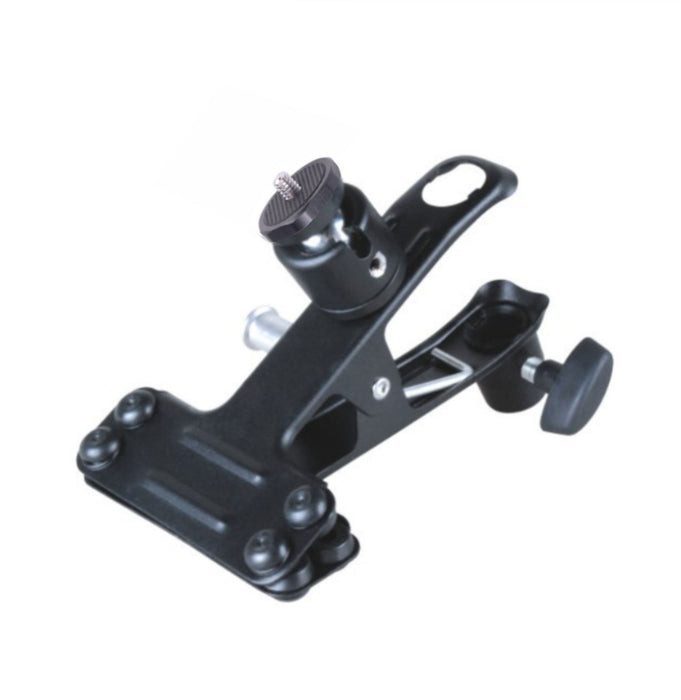 CLAMP WITH MINI BALLHEAD WITH 5/8” SOCKET & 5/8” STUD - AMERICAN RECORDER TECHNOLOGIES, INC.