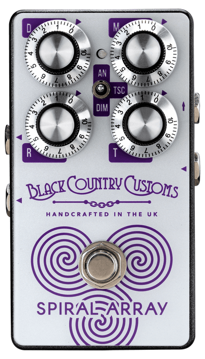 LANEY - Black Country Custom Spiral Array CHORUS Guitar Pedal - AMERICAN RECORDER TECHNOLOGIES, INC.