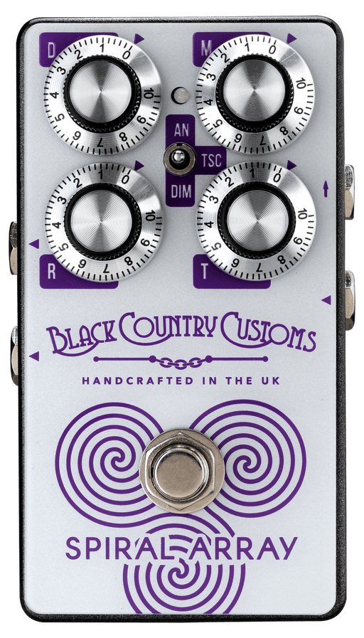 LANEY - Black Country Custom Spiral Array CHORUS Guitar Pedal - AMERICAN RECORDER TECHNOLOGIES, INC.