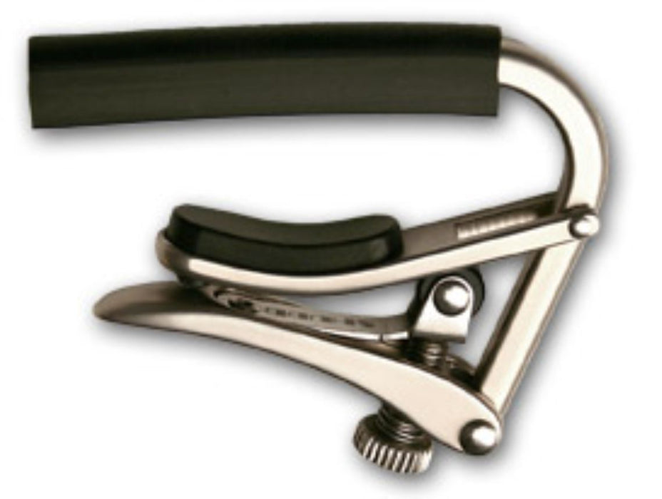 SHUBB Standard Capo - Polished Nickel Finish - AMERICAN RECORDER TECHNOLOGIES, INC.