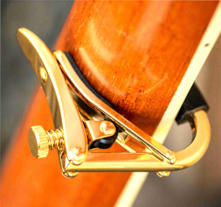 SHUBB Capo Royale for Acoustic and Electrics - Gold - AMERICAN RECORDER TECHNOLOGIES, INC.