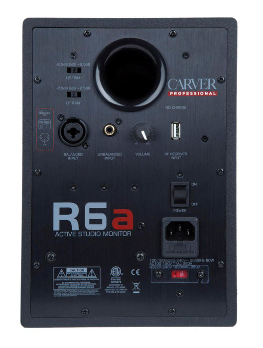 CARVER PRO 6" Two-Way, 85 Watt Active Powered Speaker - AMERICAN RECORDER TECHNOLOGIES, INC.