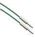 BLACK/NEON GREEN Designer Series Guitar Cables - 1/4" Straight to Straight - AMERICAN RECORDER TECHNOLOGIES, INC.