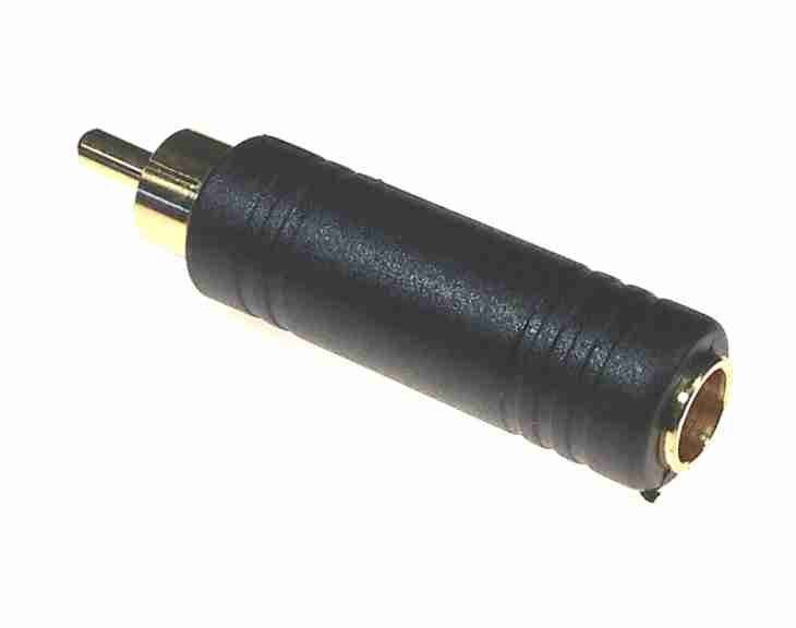 1/4 inch (female) to RCA (male) Audio Adatpers - AMERICAN RECORDER TECHNOLOGIES, INC.