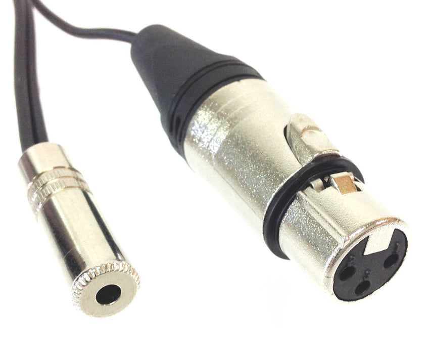 Android Microphone Adapter Cable with XLR Female + Headphone Jack - AMERICAN RECORDER TECHNOLOGIES, INC.