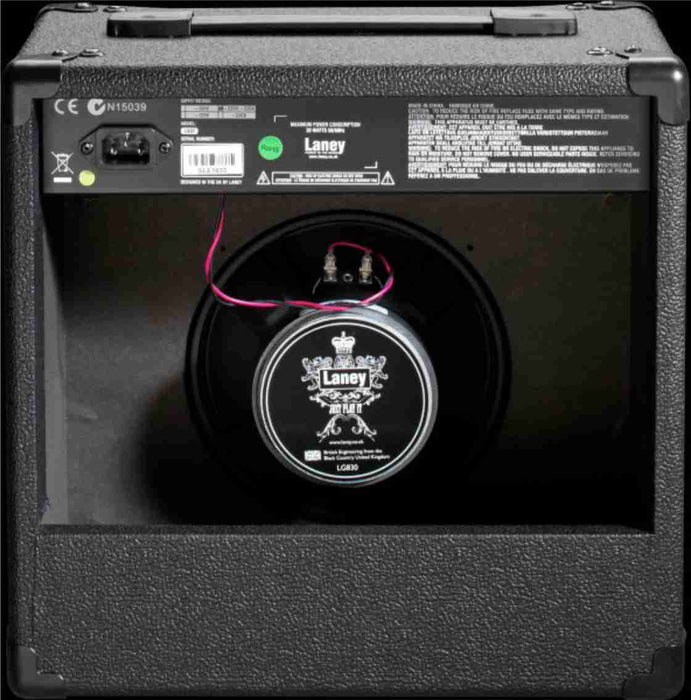 LANEY LX20R 20 Watt Solid-State Combo Guitar Amp with REVERB - AMERICAN RECORDER TECHNOLOGIES, INC.