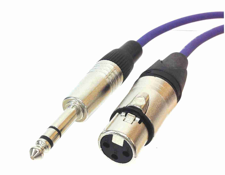 XLR Female to TRS Male Microphone Cable - AMERICAN RECORDER TECHNOLOGIES, INC.