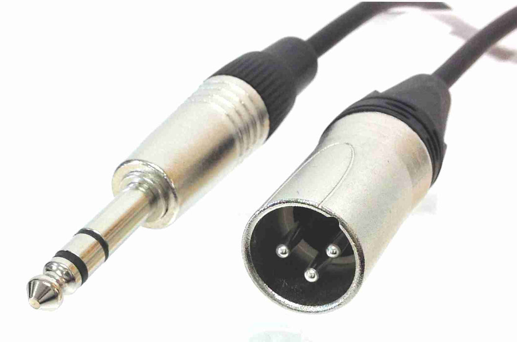 1/4 inch TRS Male to XLR Male Balanced Mic/Audio Cable - AMERICAN RECORDER TECHNOLOGIES, INC.