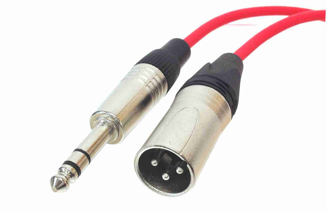 XLR Quad Microphone Cable with XLR Male to 1/4" TRS Male Connectors - AMERICAN RECORDER TECHNOLOGIES, INC.