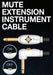 BLACKSMITH - Guitar Cable with Mute Button, straight to straight - AMERICAN RECORDER TECHNOLOGIES, INC.