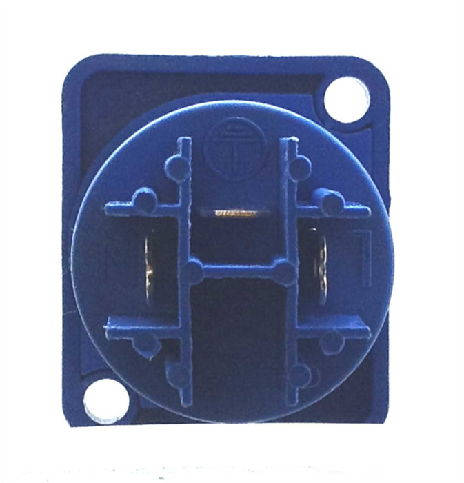 AMERICAN RECORDER Pro Power "A" D-Type Chassis Panel Mount - Blue - AMERICAN RECORDER TECHNOLOGIES, INC.