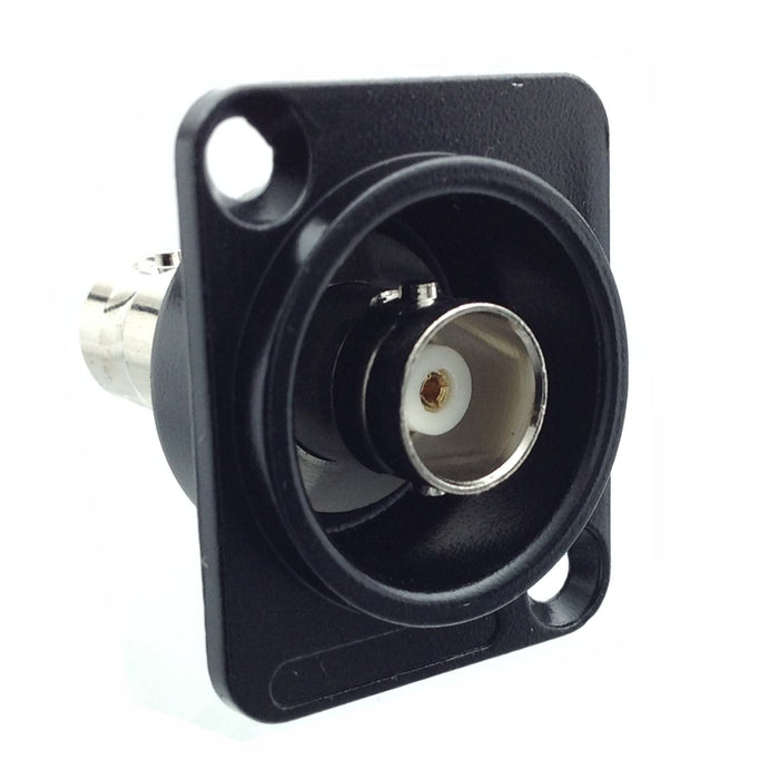 AMERICAN RECORDER Pass Through BNC Female D Type Panel Mount - AMERICAN RECORDER TECHNOLOGIES, INC.