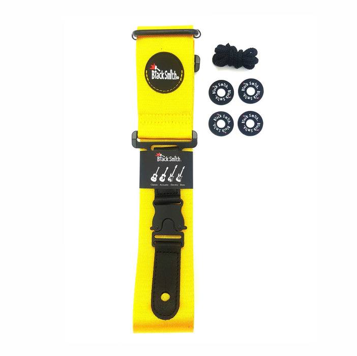 BLACKSMITH Clip Buckle Guitar Strap - AMERICAN RECORDER TECHNOLOGIES, INC.