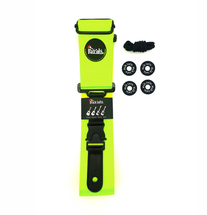 BLACKSMITH Clip Buckle Guitar Strap - AMERICAN RECORDER TECHNOLOGIES, INC.