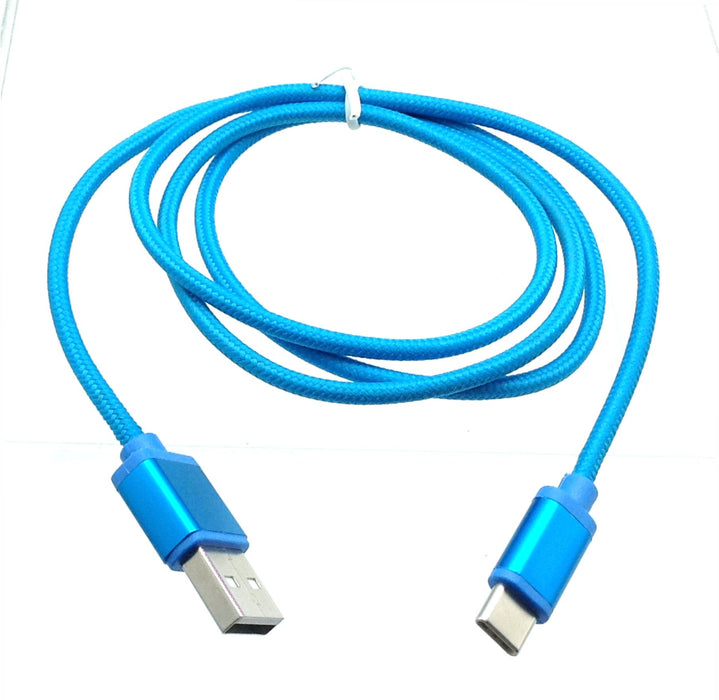 USB-C Nylon Braided Cable - 3 feet - AMERICAN RECORDER TECHNOLOGIES, INC.