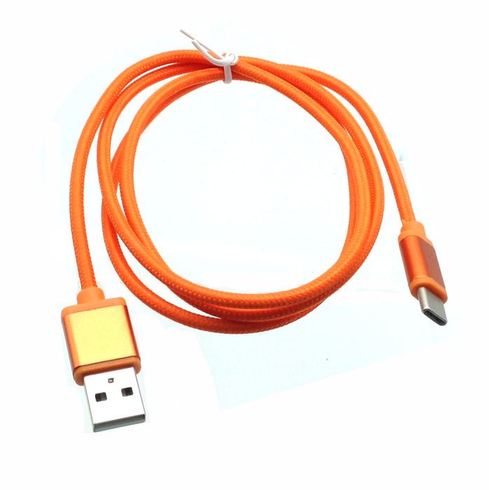 USB-C Nylon Braided Cable - 3 feet - AMERICAN RECORDER TECHNOLOGIES, INC.