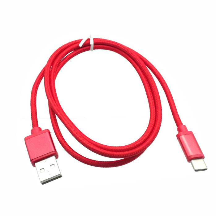 USB-C Nylon Braided Cable - 3 feet - AMERICAN RECORDER TECHNOLOGIES, INC.