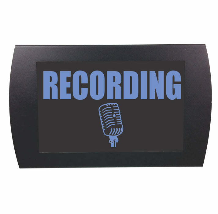 AMERICAN RECORDER - "RECORDING" LED Lighted Sign - AMERICAN RECORDER TECHNOLOGIES, INC.