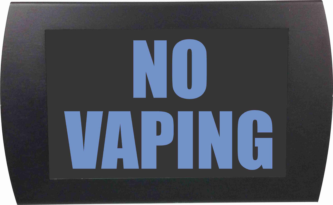 AMERICAN RECORDER - "NO VAPING" LED Lighted Sign - AMERICAN RECORDER TECHNOLOGIES, INC.