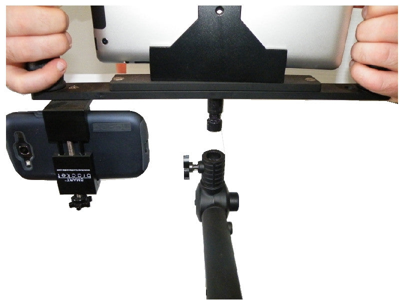 SMART BRACKET Ultimate Work Station for iPad/Tablets with Smart Clamp - AMERICAN RECORDER TECHNOLOGIES, INC.