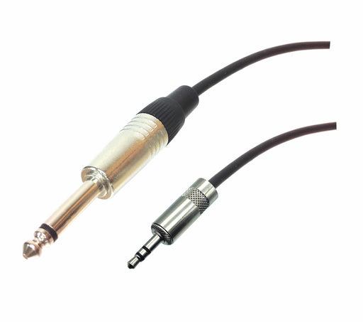 3.5mm Stereo Male to 1/4" TS Mono Male Cable - AMERICAN RECORDER TECHNOLOGIES, INC.