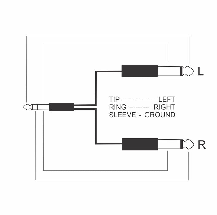 3.5mm Stereo Male to Dual 1/4" - AMERICAN RECORDER TECHNOLOGIES, INC.