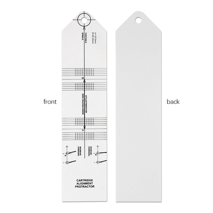 Turntable Cartridge Alignment Protractor - AMERICAN RECORDER TECHNOLOGIES, INC.