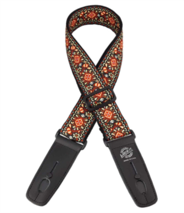 Lock-It Guitar Straps - Chestnut Bay - AMERICAN RECORDER TECHNOLOGIES, INC.