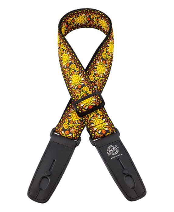 Lock-It Guitar Straps - Lemon Chill - AMERICAN RECORDER TECHNOLOGIES, INC.