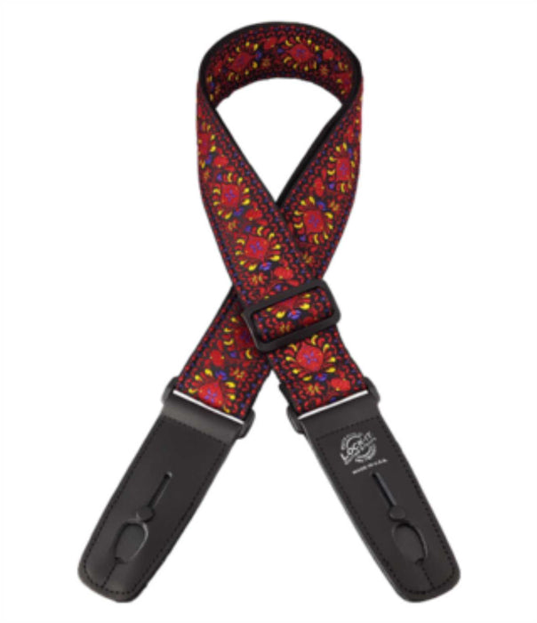 Lock-It Guitar Straps - Moroccan Twist - AMERICAN RECORDER TECHNOLOGIES, INC.