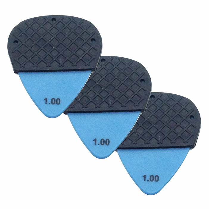 Delrin Guitar Pick with Removable Dynamic Knurl Rubber Grip - AMERICAN RECORDER TECHNOLOGIES, INC.
