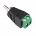 RCA Male to Screw Terminal Adapter - AMERICAN RECORDER TECHNOLOGIES, INC.
