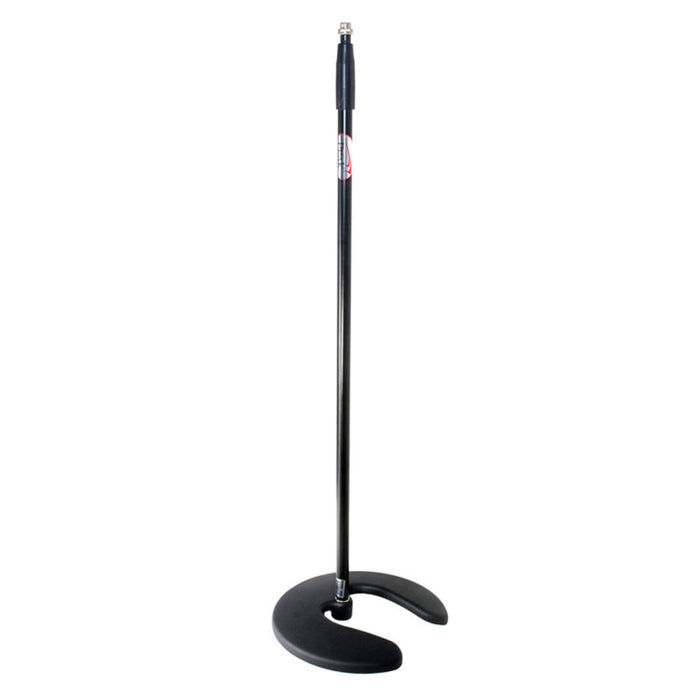 PEAK MUSIC STANDS Iron horse Stackable Round Base Microphone Stand - AMERICAN RECORDER TECHNOLOGIES, INC.