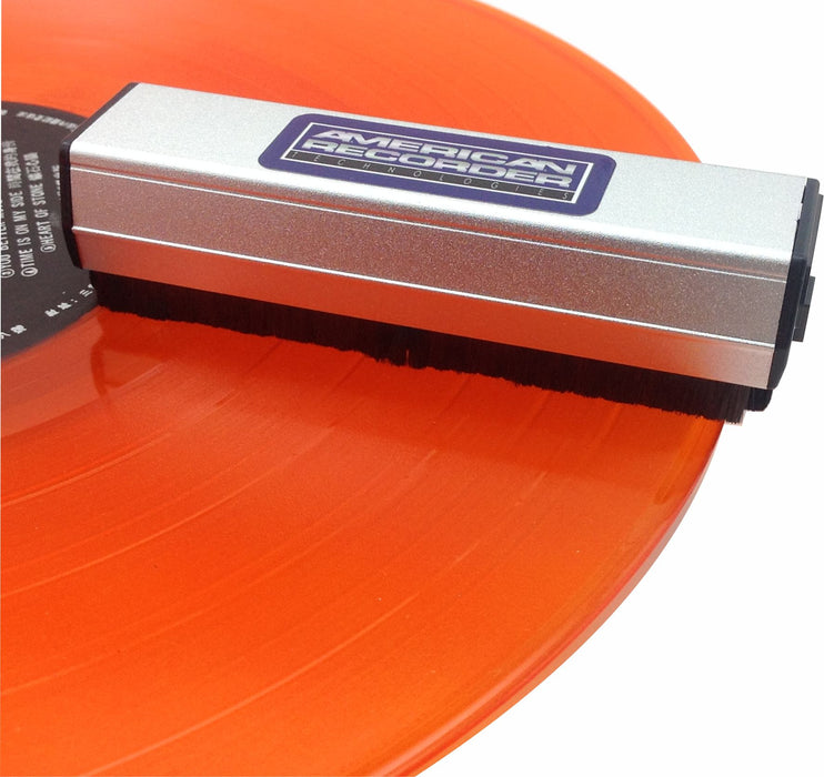 Dual Carbon Fiber Vinyl Disc LP Record Cleaning Brush - AMERICAN RECORDER TECHNOLOGIES, INC.
