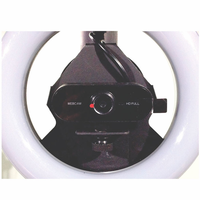 ALLCAST All-in-One Streaming System with Microphone, Camera, Light and Stand. Perfect for Video Conference, Webinar and Podcast - AMERICAN RECORDER TECHNOLOGIES, INC.