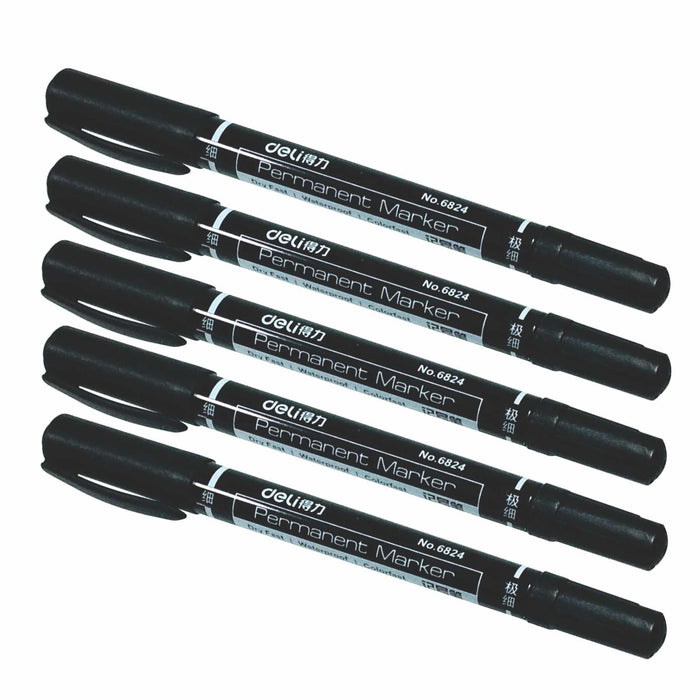 Dual Sided Regular and Fine Point Black Marker - AMERICAN RECORDER TECHNOLOGIES, INC.