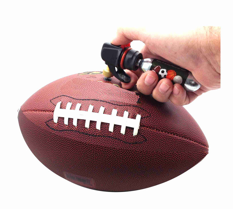 True Pressure Basic Sports Ball Inflation Pump Kit with Nitrogen/Argon blend gas - AMERICAN RECORDER TECHNOLOGIES, INC.