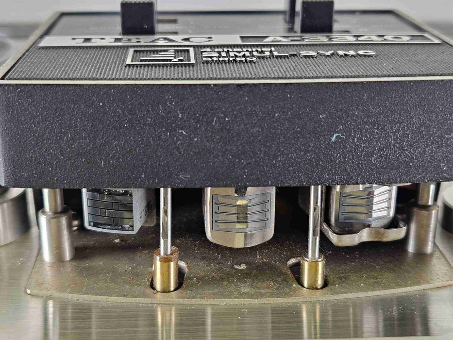 Teac A-3340 1/4 inch 4 Track Reel to Reel Audio Tape Recorder with Simul-Sync - AMERICAN RECORDER TECHNOLOGIES, INC.