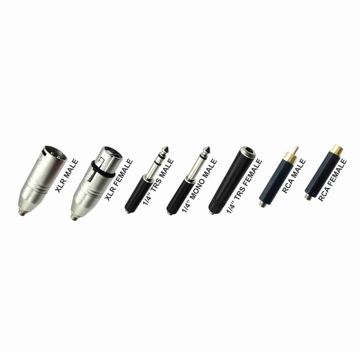 Axia Audio Rj45 RJ45 Audio Adapter Field Kit with Interchangeable Adapters