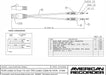 RJ45 (male) to Dual 1/4 inch TRS (male) Cable for AXIA - 6 feet - AMERICAN RECORDER TECHNOLOGIES, INC.